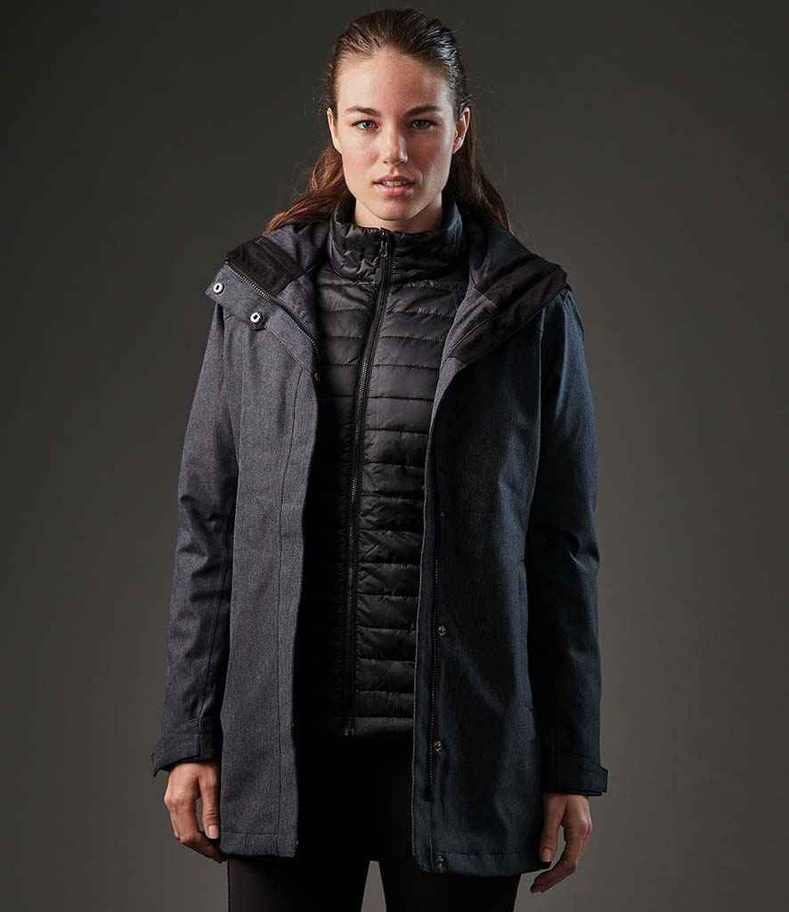 Stormtech Ladies Avalanche System 3-in-1 Jacket in by Stormtech — Custom branded clothing by Print Press, featuring premium embroidery produced in our specialist print lab in the UK.