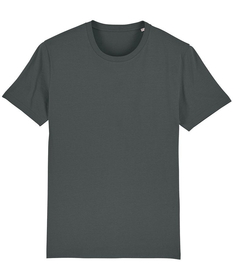 Unisex Creator Iconic T-Shirt (Sttu755) - (5th Colours) in Anthracite by StanleyStella — Custom branded clothing by Print Press, featuring premium embroidery produced in our specialist print lab in the UK.