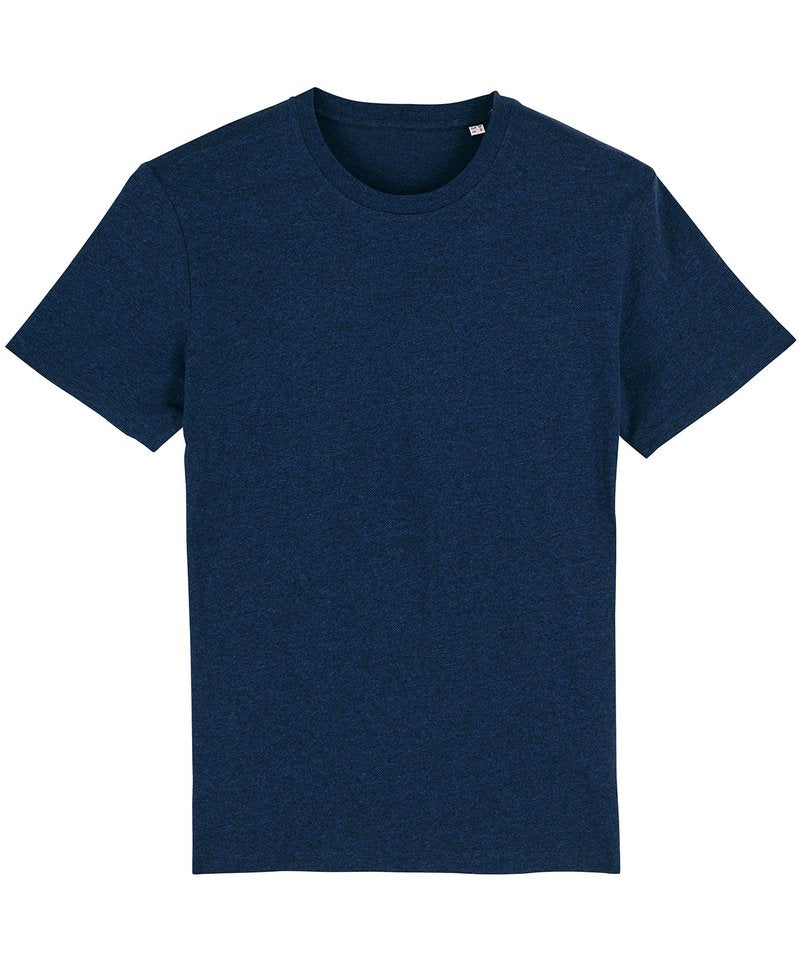 Unisex Creator Iconic T-Shirt (Sttu755) - (5th Colours) in Black Heather Blue by StanleyStella — Custom branded clothing by Print Press, featuring premium embroidery produced in our specialist print lab in the UK.
