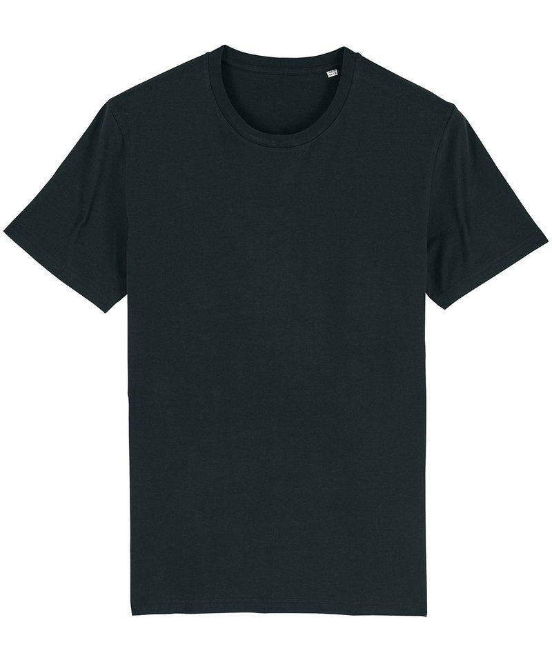 Unisex Creator Iconic T-Shirt (Sttu755) - (5th Colours) in Black by StanleyStella — Custom branded clothing by Print Press, featuring premium embroidery produced in our specialist print lab in the UK.