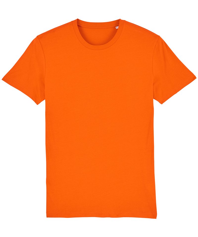 Unisex Creator Iconic T-Shirt (Sttu755) - (5th Colours) in Bright Orange by StanleyStella — Custom branded clothing by Print Press, featuring premium embroidery produced in our specialist print lab in the UK.
