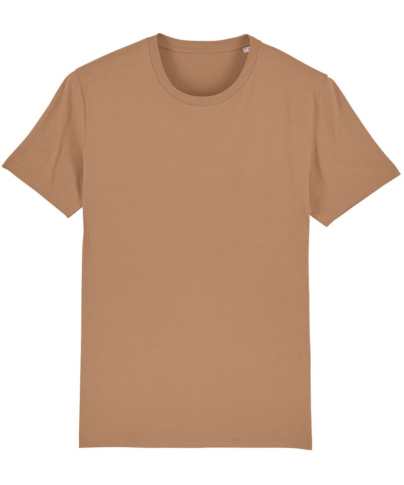 Unisex Creator Iconic T-Shirt (Sttu755) - (4th Colours) in Camel by StanleyStella — Custom branded clothing by Print Press, featuring premium embroidery produced in our specialist print lab in the UK.