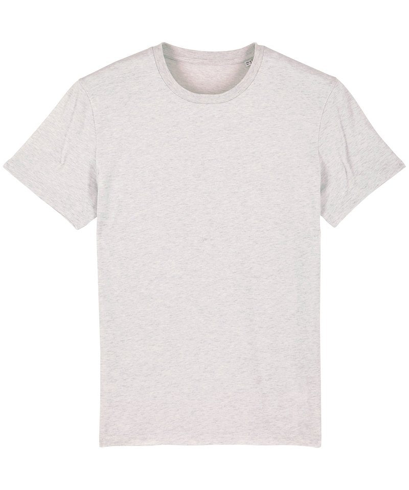 Unisex Creator Iconic T-Shirt (Sttu755) - (4th Colours) in Cream Heather Grey by StanleyStella — Custom branded clothing by Print Press, featuring premium embroidery produced in our specialist print lab in the UK.