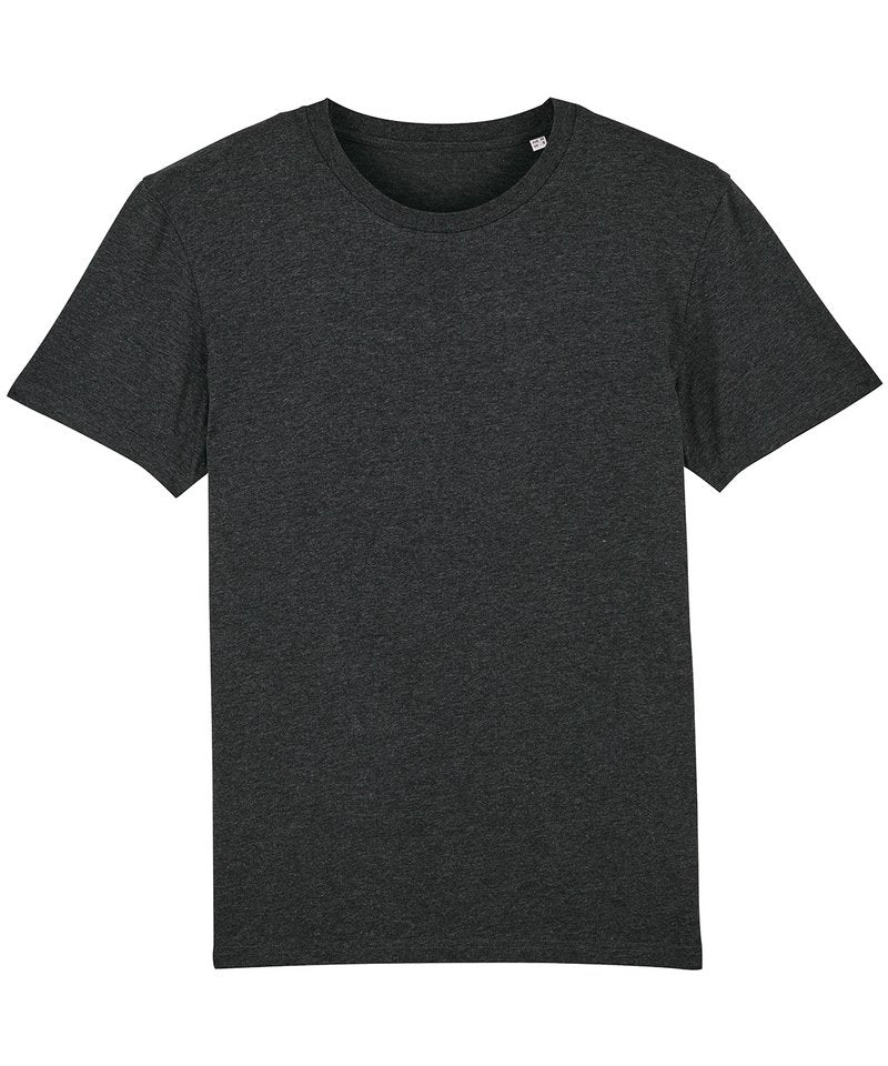 Unisex Creator Iconic T-Shirt (Sttu755) - (4th Colours) in Dark Heather Grey by StanleyStella — Custom branded clothing by Print Press, featuring premium embroidery produced in our specialist print lab in the UK.