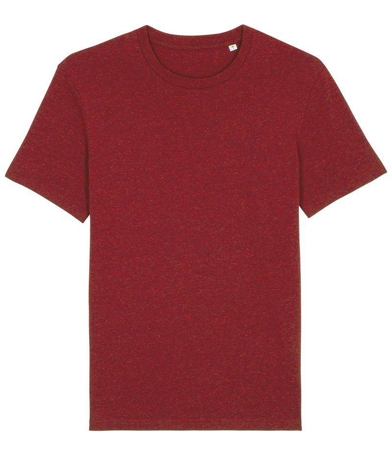Unisex Creator Iconic T-Shirt (Sttu755) - (3rd Colours) in XS Heather Neppy Burgundy by StanleyStella — Custom branded clothing by Print Press, featuring premium embroidery produced in our specialist print lab in the UK.