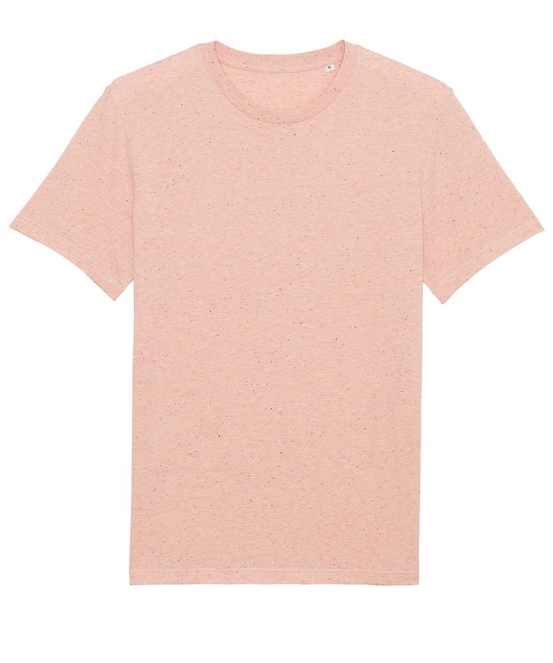 Unisex Creator Iconic T-Shirt (Sttu755) - (3rd Colours) in Heather Neppy Pink by StanleyStella — Custom branded clothing by Print Press, featuring premium embroidery produced in our specialist print lab in the UK.