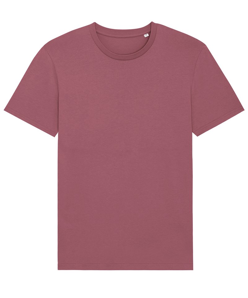 Unisex Creator Iconic T-Shirt (Sttu755) - (3rd Colours) in Hibiscus Rose by StanleyStella — Custom branded clothing by Print Press, featuring premium embroidery produced in our specialist print lab in the UK.