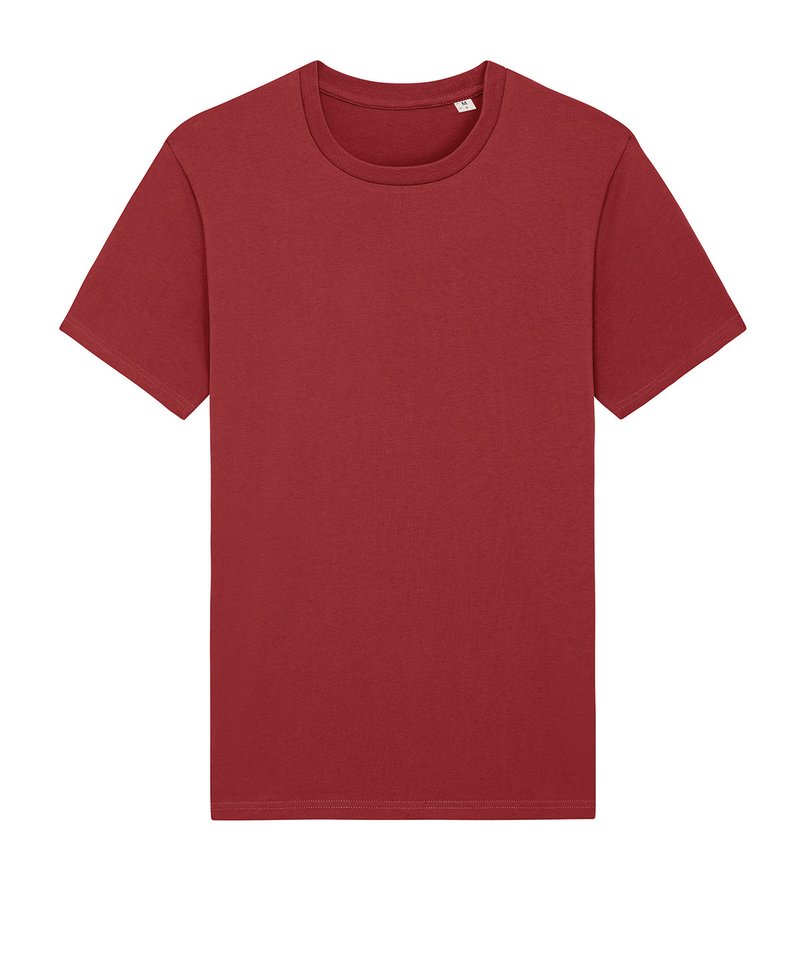 Unisex Creator Iconic T-Shirt (Sttu755) in Red Earth by StanleyStella — Custom branded clothing by Print Press, featuring premium embroidery produced in our specialist print lab in the UK.
