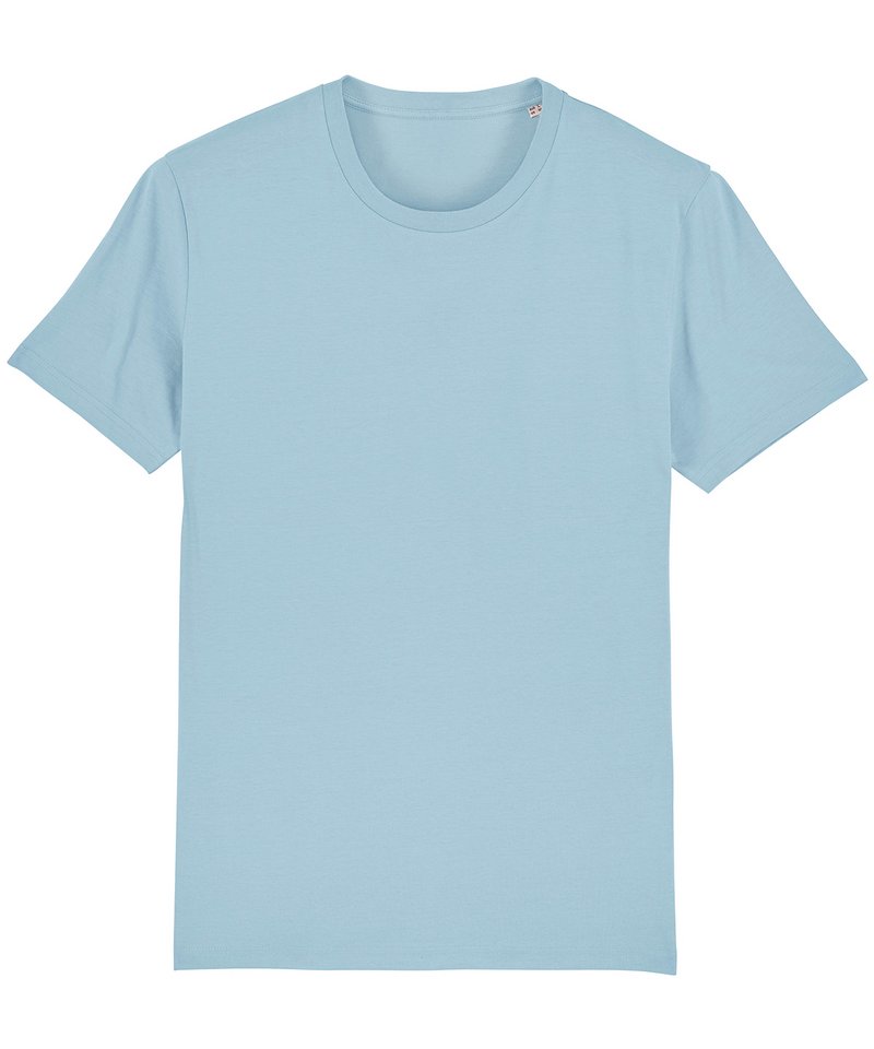 Unisex Creator Iconic T-Shirt (Sttu755) in Sky Blue by StanleyStella — Custom branded clothing by Print Press, featuring premium embroidery produced in our specialist print lab in the UK.