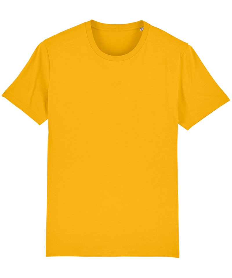 Unisex Creator Iconic T-Shirt (Sttu755) in Spectra Yellow by StanleyStella — Custom branded clothing by Print Press, featuring premium embroidery produced in our specialist print lab in the UK.