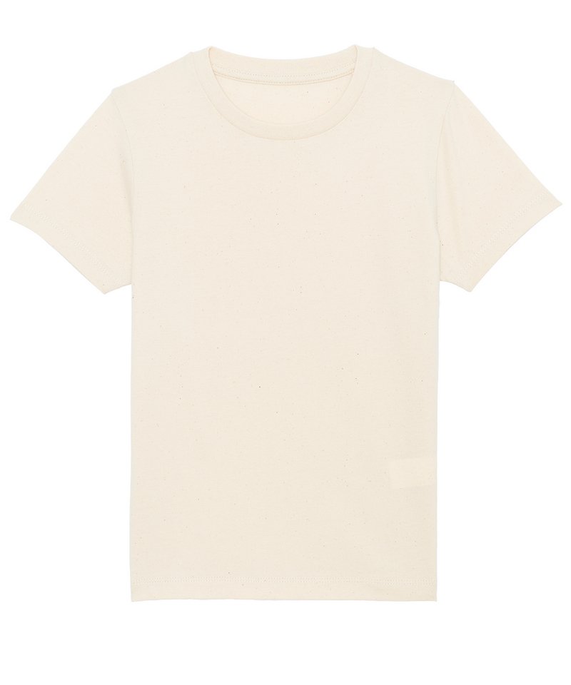 Kids Mini Creator Iconic T-Shirt (Sttk909) in Natural Raw by StanleyStella — Custom branded clothing by Print Press, featuring premium embroidery produced in our specialist print lab in the UK.