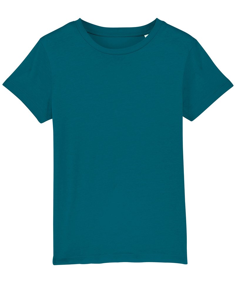 Kids Mini Creator Iconic T-Shirt (Sttk909) in Ocean Depth by StanleyStella — Custom branded clothing by Print Press, featuring premium embroidery produced in our specialist print lab in the UK.