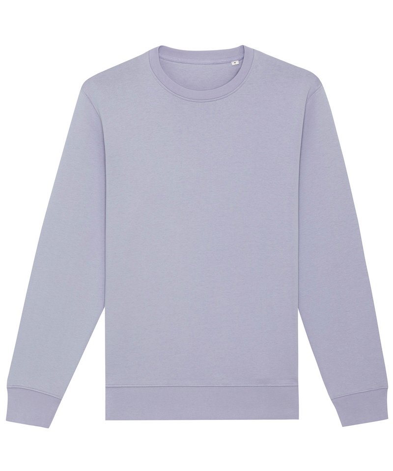 Unisex Changer Iconic Crew Neck Sweatshirt (Stsu823) - (2nd Colours) in Lavender by StanleyStella — Custom branded clothing by Print Press, featuring premium embroidery produced in our specialist print lab in the UK.