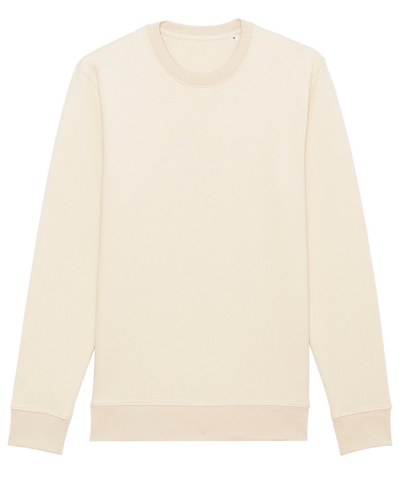 Unisex Changer Iconic Crew Neck Sweatshirt (Stsu823) in Natural Raw by StanleyStella — Custom branded clothing by Print Press, featuring premium embroidery produced in our specialist print lab in the UK.