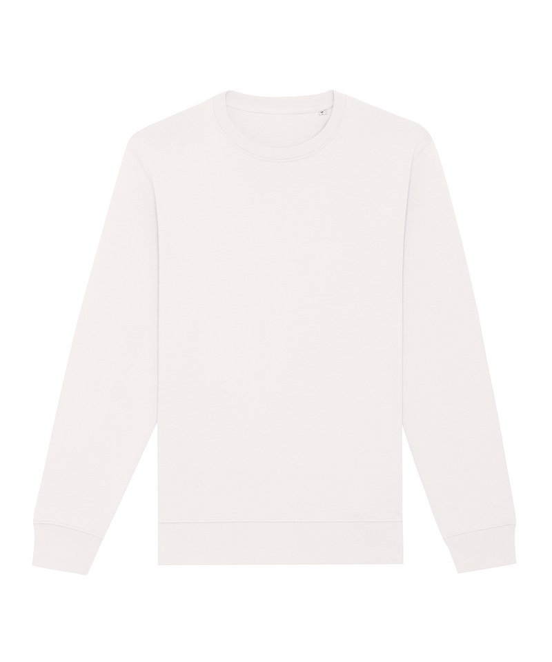 Unisex Changer Iconic Crew Neck Sweatshirt (Stsu823) in Off White by StanleyStella — Custom branded clothing by Print Press, featuring premium embroidery produced in our specialist print lab in the UK.