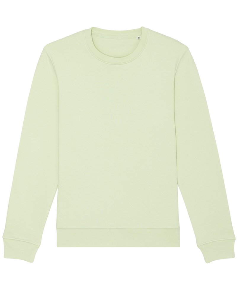 Unisex Changer Iconic Crew Neck Sweatshirt (Stsu823) in Stem Green by StanleyStella — Custom branded clothing by Print Press, featuring premium embroidery produced in our specialist print lab in the UK.