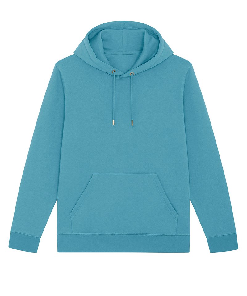 Unisex Cruiser Iconic Hoodie Sweatshirt (Stsu822) - (4th Colours) in Atlantic Blue by StanleyStella — Custom branded clothing by Print Press, featuring premium embroidery produced in our specialist print lab in the UK.