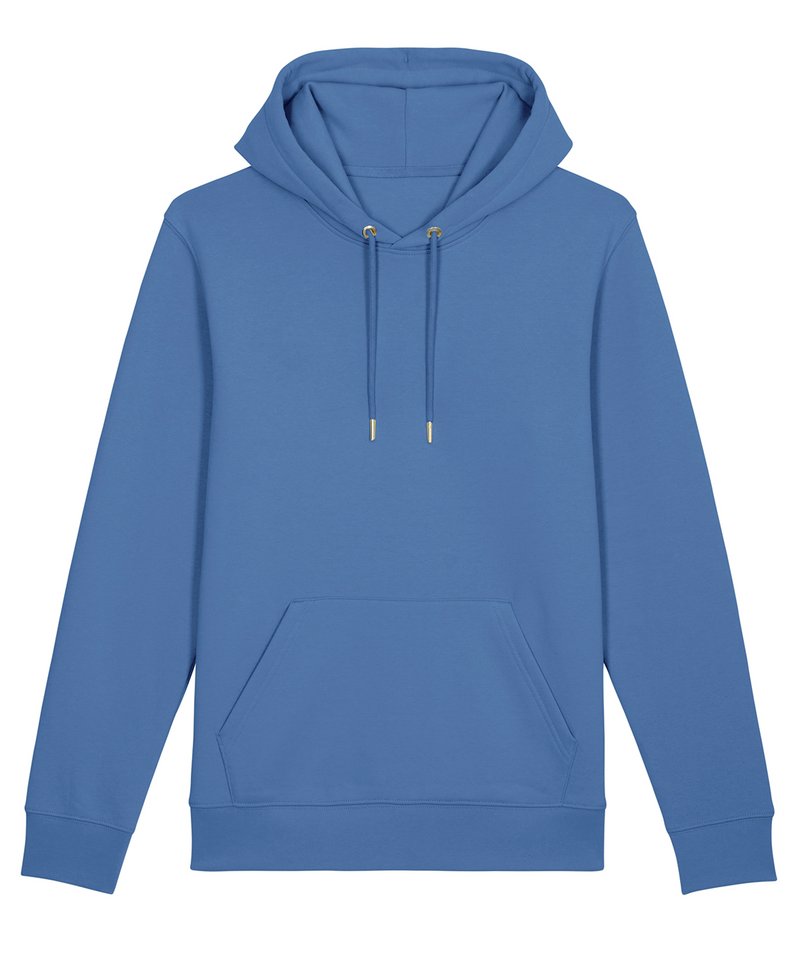 Unisex Cruiser Iconic Hoodie Sweatshirt (Stsu822) - (4th Colours) in Bright Blue by StanleyStella — Custom branded clothing by Print Press, featuring premium embroidery produced in our specialist print lab in the UK.