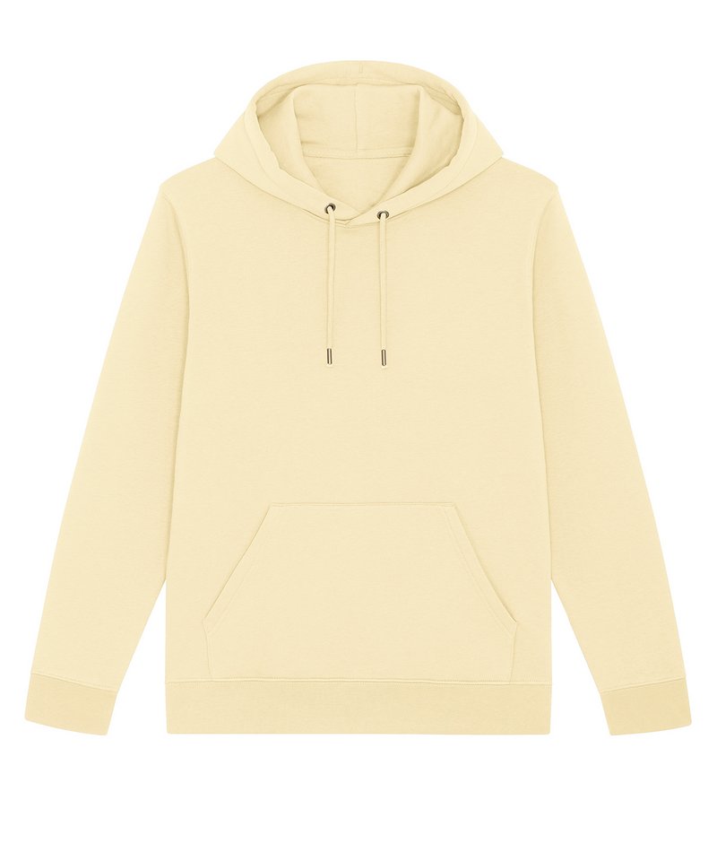 Unisex Cruiser Iconic Hoodie Sweatshirt (Stsu822) - (4th Colours) in Butter by StanleyStella — Custom branded clothing by Print Press, featuring premium embroidery produced in our specialist print lab in the UK.