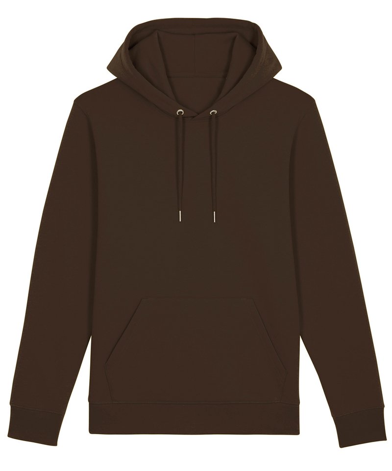 Unisex Cruiser Iconic Hoodie Sweatshirt (Stsu822) - (3rd Colours) in Deep Chocolate by StanleyStella — Custom branded clothing by Print Press, featuring premium embroidery produced in our specialist print lab in the UK.