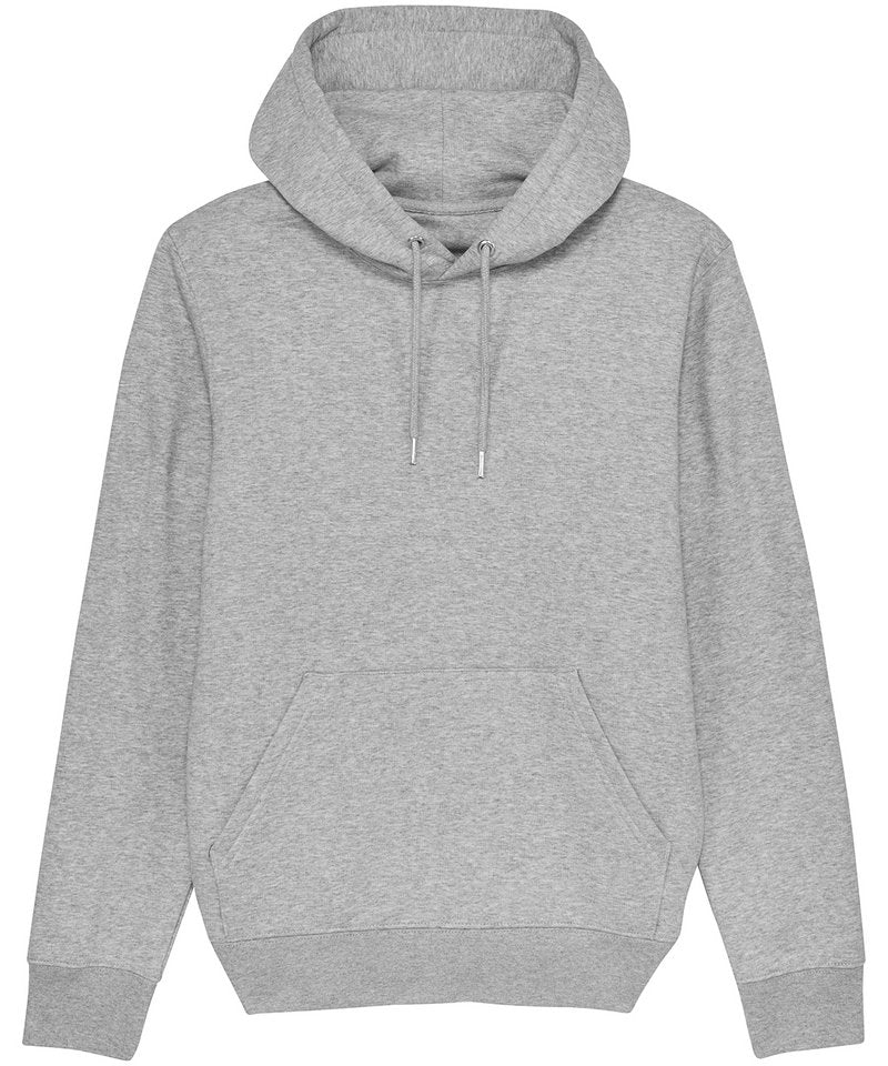 Unisex Cruiser Iconic Hoodie Sweatshirt (Stsu822) - (3rd Colours) in Heather Grey by StanleyStella — Custom branded clothing by Print Press, featuring premium embroidery produced in our specialist print lab in the UK.