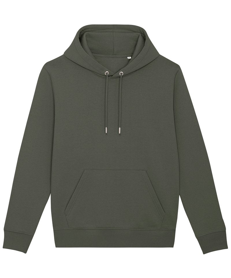 Unisex Cruiser Iconic Hoodie Sweatshirt (Stsu822) - (2nd Colours) in Khaki by StanleyStella — Custom branded clothing by Print Press, featuring premium embroidery produced in our specialist print lab in the UK.