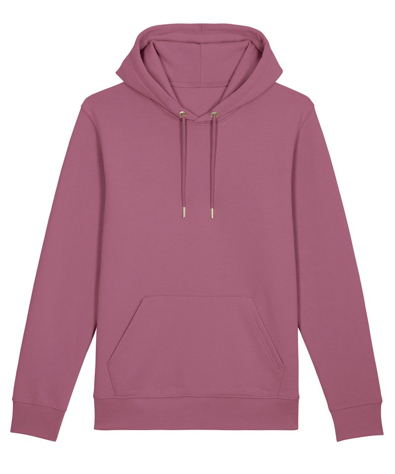 Unisex Cruiser Iconic Hoodie Sweatshirt (Stsu822) - (2nd Colours) in Mauve by StanleyStella — Custom branded clothing by Print Press, featuring premium embroidery produced in our specialist print lab in the UK.