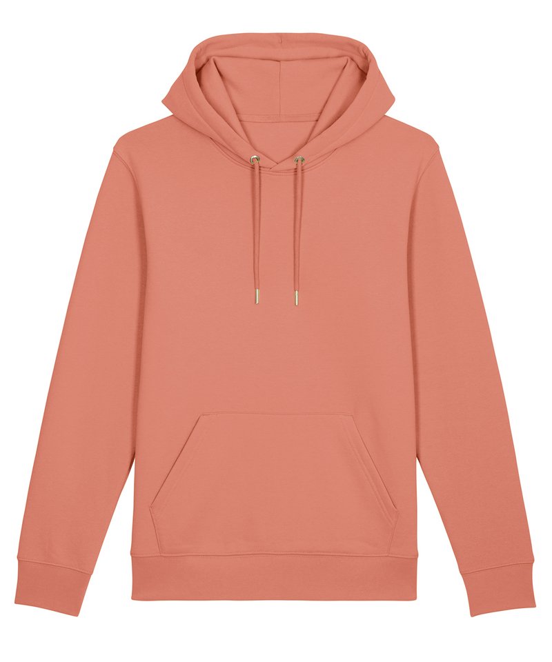 Unisex Cruiser Iconic Hoodie Sweatshirt (Stsu822) in Rose Clay by StanleyStella — Custom branded clothing by Print Press, featuring premium embroidery produced in our specialist print lab in the UK.
