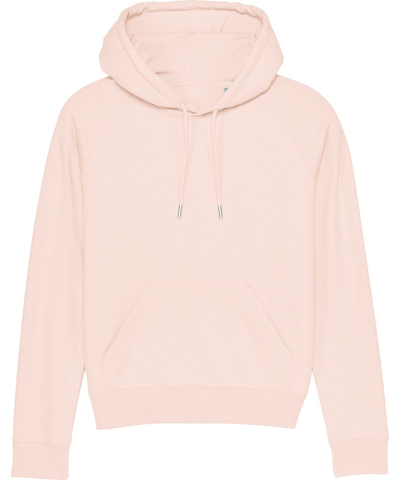 Women's Stella Trigger Iconic Hoodie Sweatshirt (Stsw148) in Candy Pink by StanleyStella — Custom branded clothing by Print Press, featuring premium embroidery produced in our specialist print lab in the UK.