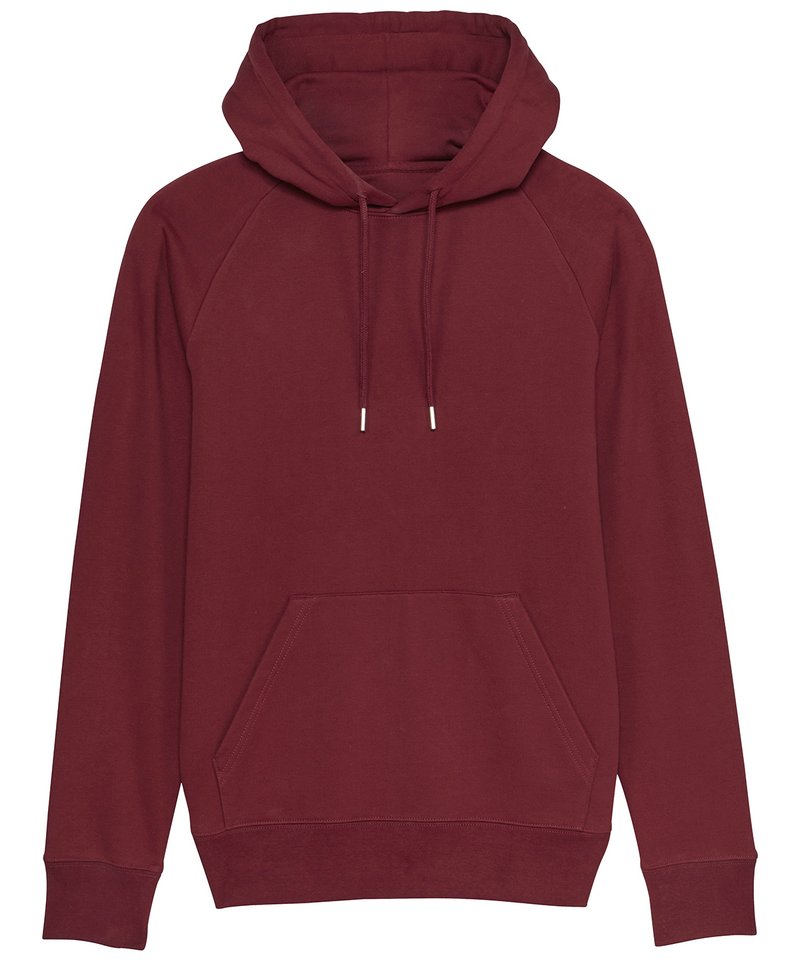Stanley Flyer Iconic Hoodie Sweatshirt (Stsm565) in Burgundy by StanleyStella — Custom branded clothing by Print Press, featuring premium embroidery produced in our specialist print lab in the UK.