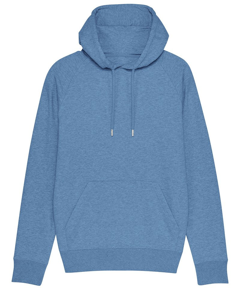Stanley Flyer Iconic Hoodie Sweatshirt (Stsm565) in Mid Heather Blue by StanleyStella — Custom branded clothing by Print Press, featuring premium embroidery produced in our specialist print lab in the UK.