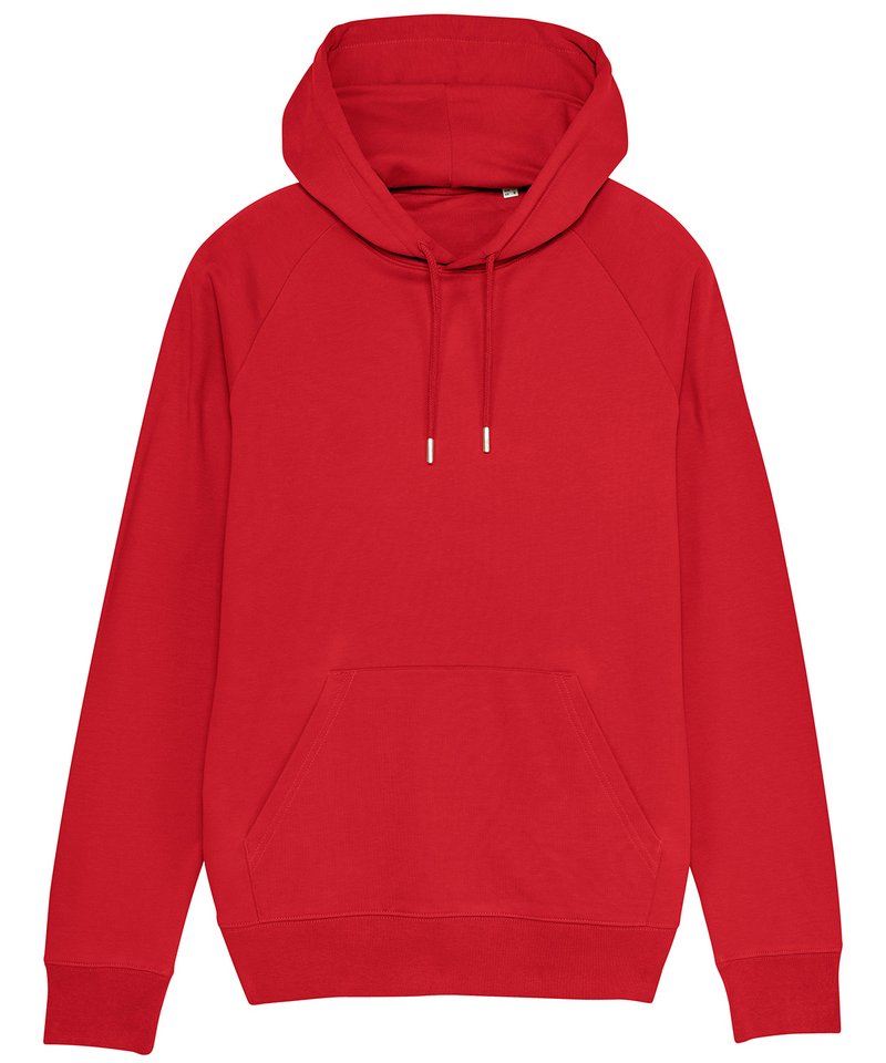 Stanley Flyer Iconic Hoodie Sweatshirt (Stsm565) in Red by StanleyStella — Custom branded clothing by Print Press, featuring premium embroidery produced in our specialist print lab in the UK.