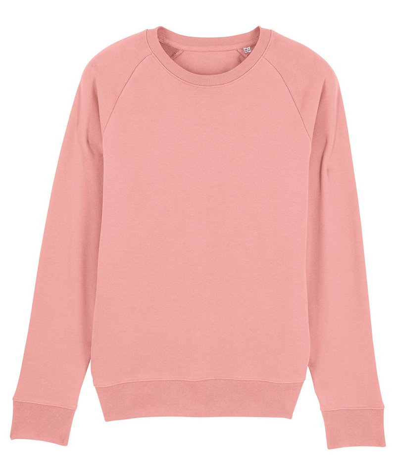 Stroller, Unisex Iconic Crew Neck Sweatshirt (Stsm567) - (2nd Colours) in Canyon Pink by StanleyStella — Custom branded clothing by Print Press, featuring premium embroidery produced in our specialist print lab in the UK.