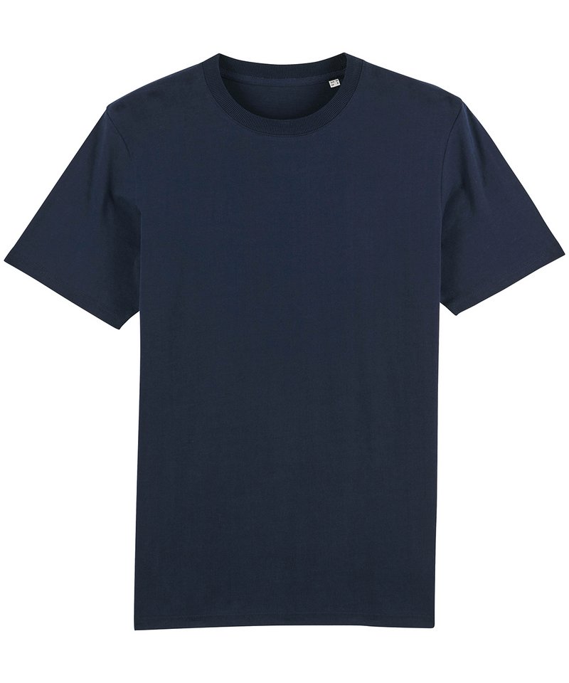 Sparker, Unisex Heavy T-Shirt (Sttm559) in French Navy by StanleyStella — Custom branded clothing by Print Press, featuring premium embroidery produced in our specialist print lab in the UK.
