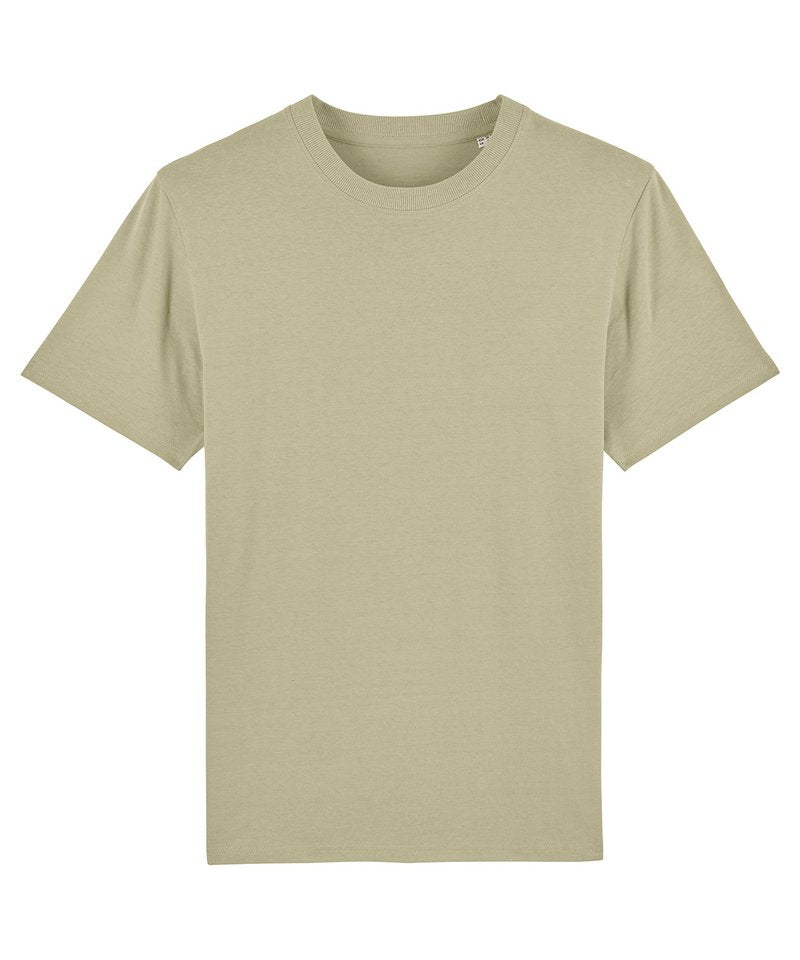 Sparker, Unisex Heavy T-Shirt (Sttm559) in Sage by StanleyStella — Custom branded clothing by Print Press, featuring premium embroidery produced in our specialist print lab in the UK.