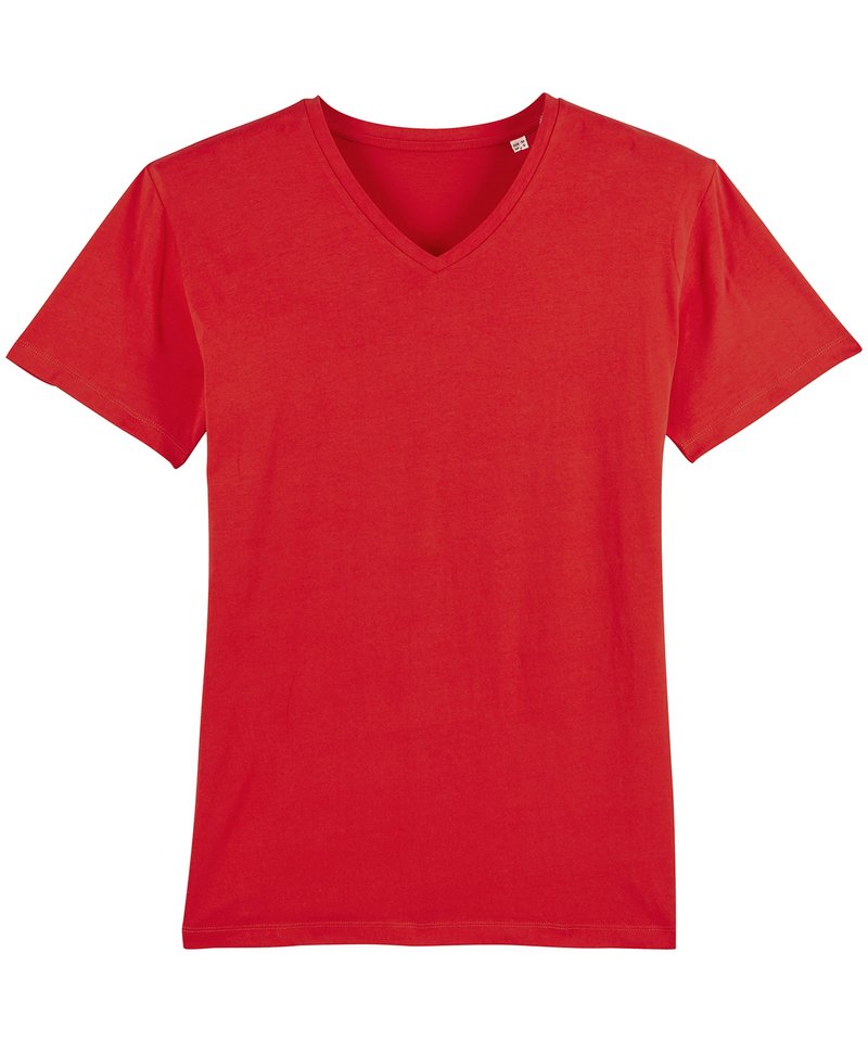 Stanley Presenter V-Neck T-Shirt (Sttm562) in by StanleyStella — Custom branded clothing by Print Press, featuring premium embroidery produced in our specialist print lab in the UK.