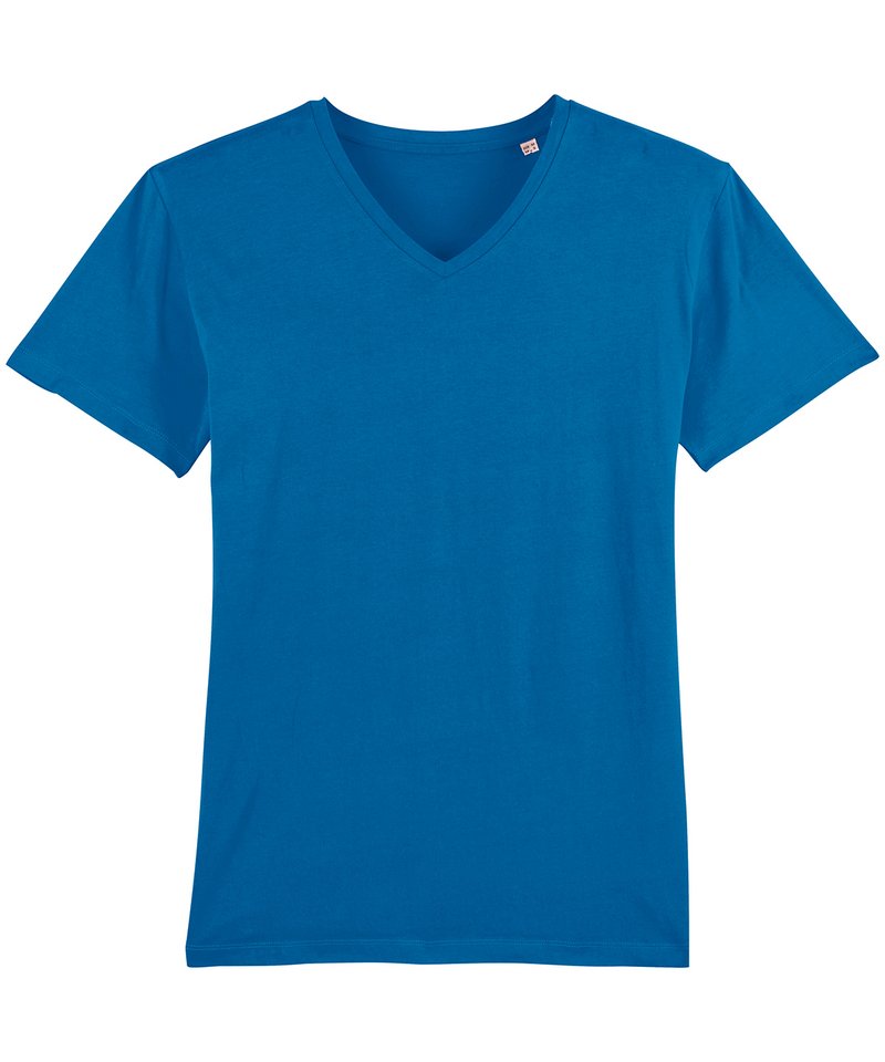 Stanley Presenter V-Neck T-Shirt (Sttm562) in by StanleyStella — Custom branded clothing by Print Press, featuring premium embroidery produced in our specialist print lab in the UK.