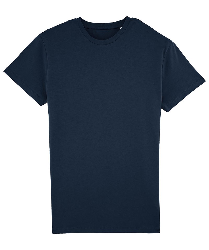 Stanley Feels Fitted T-Shirt (Sttm501) in French Navy by StanleyStella — Custom branded clothing by Print Press, featuring premium embroidery produced in our specialist print lab in the UK.
