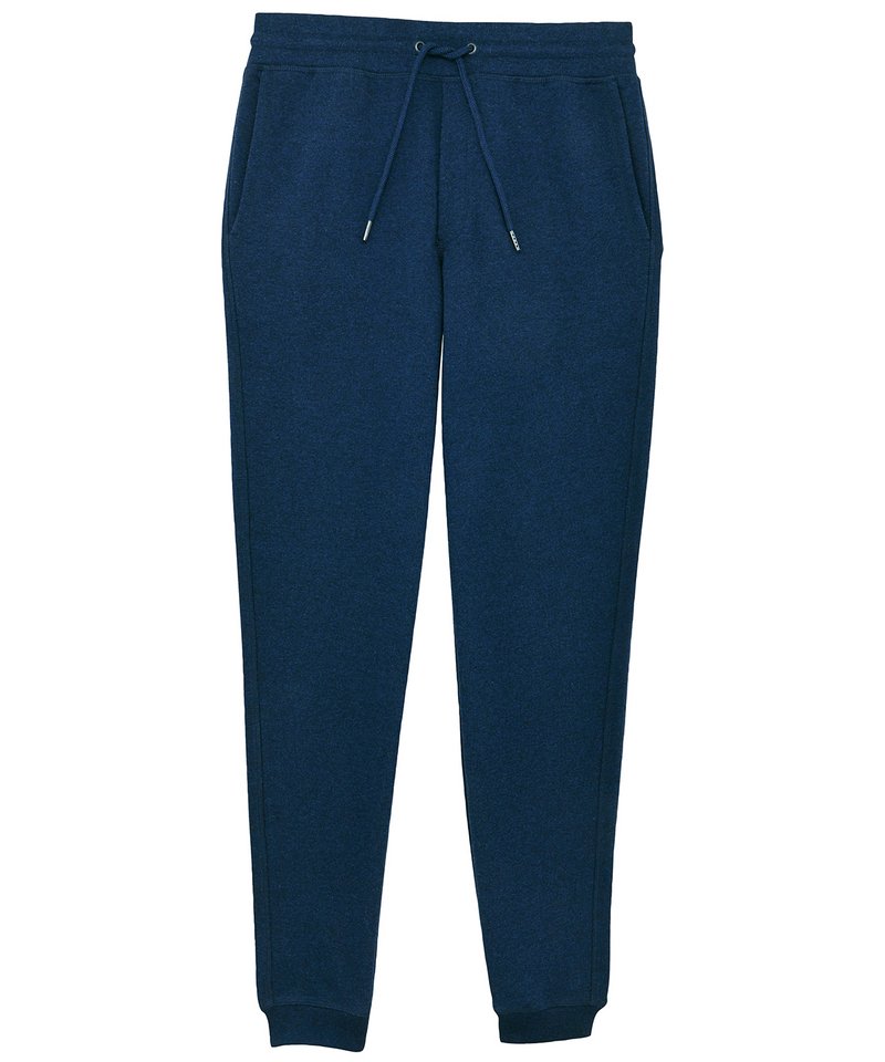 Stanley Steps Jogger Pants (Stbm519) in Black Heather Blue by StanleyStella — Custom branded clothing by Print Press, featuring premium embroidery produced in our specialist print lab in the UK.