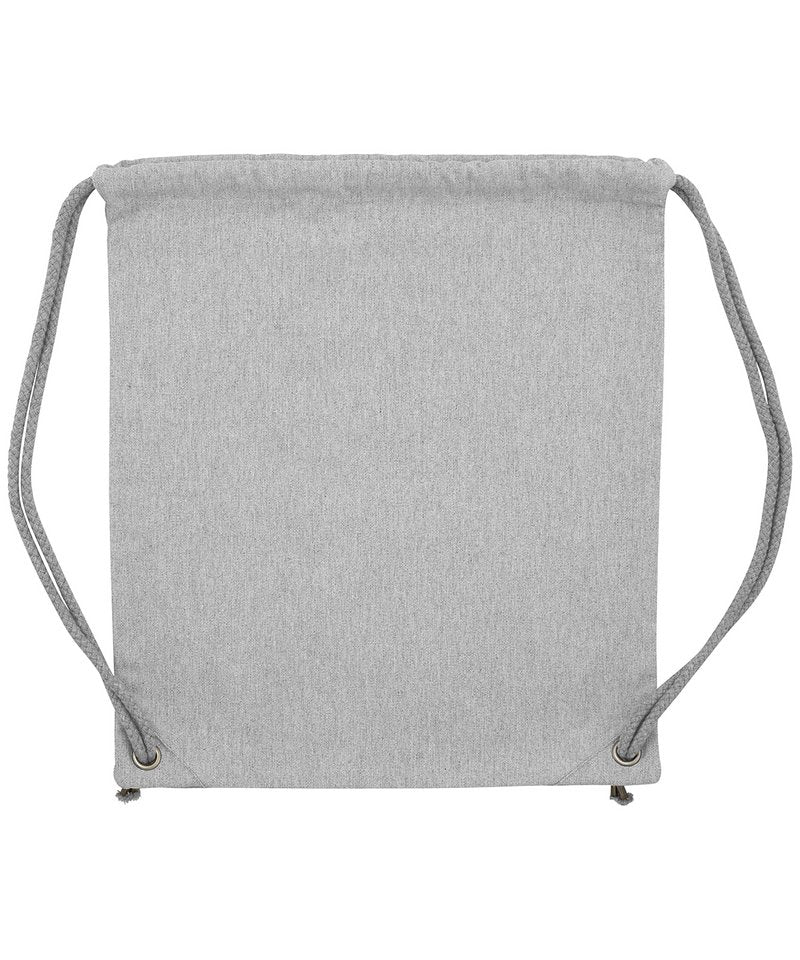 Woven Gym Bag (Stau763) in One size Heather Grey by StanleyStella — Custom branded clothing by Print Press, featuring premium embroidery produced in our specialist print lab in the UK.