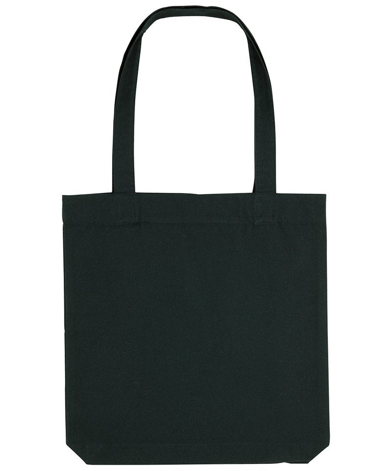 Woven Tote Bag (Stau760) in One size Black by StanleyStella — Custom branded clothing by Print Press, featuring premium embroidery produced in our specialist print lab in the UK.