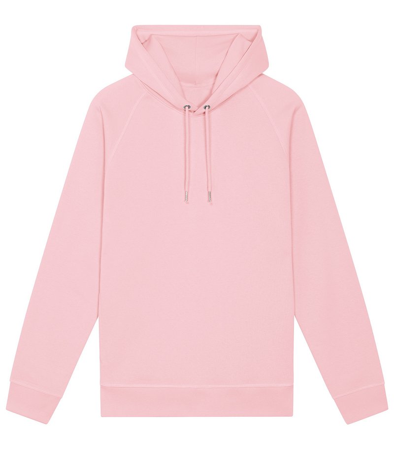Sider Unisex Side Pocket Hoodie (Stsu824) in Cotton Pink by StanleyStella — Custom branded clothing by Print Press, featuring premium embroidery produced in our specialist print lab in the UK.