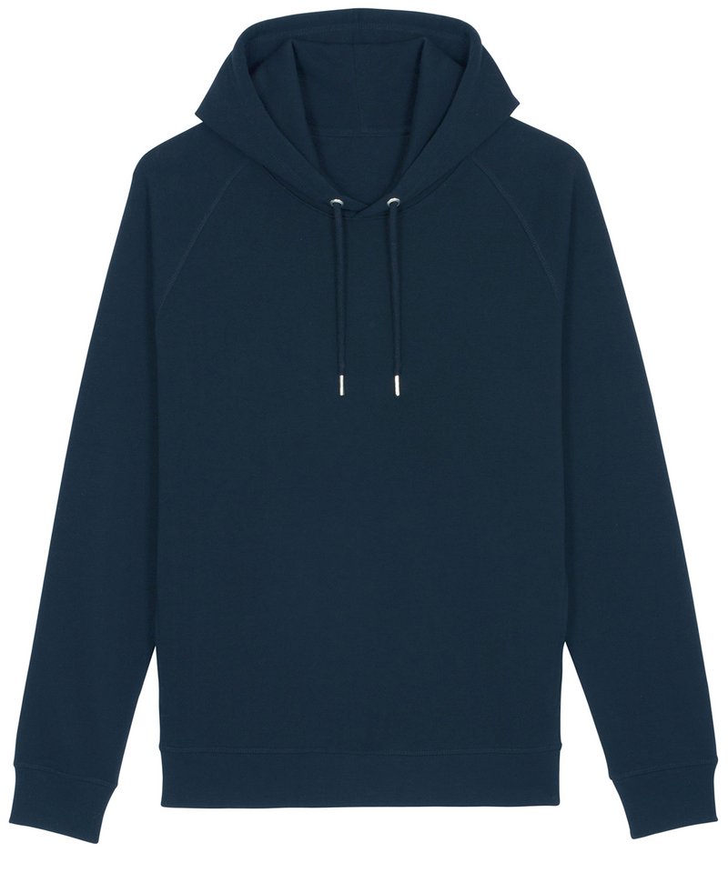 Sider Unisex Side Pocket Hoodie (Stsu824) in French Navy by StanleyStella — Custom branded clothing by Print Press, featuring premium embroidery produced in our specialist print lab in the UK.