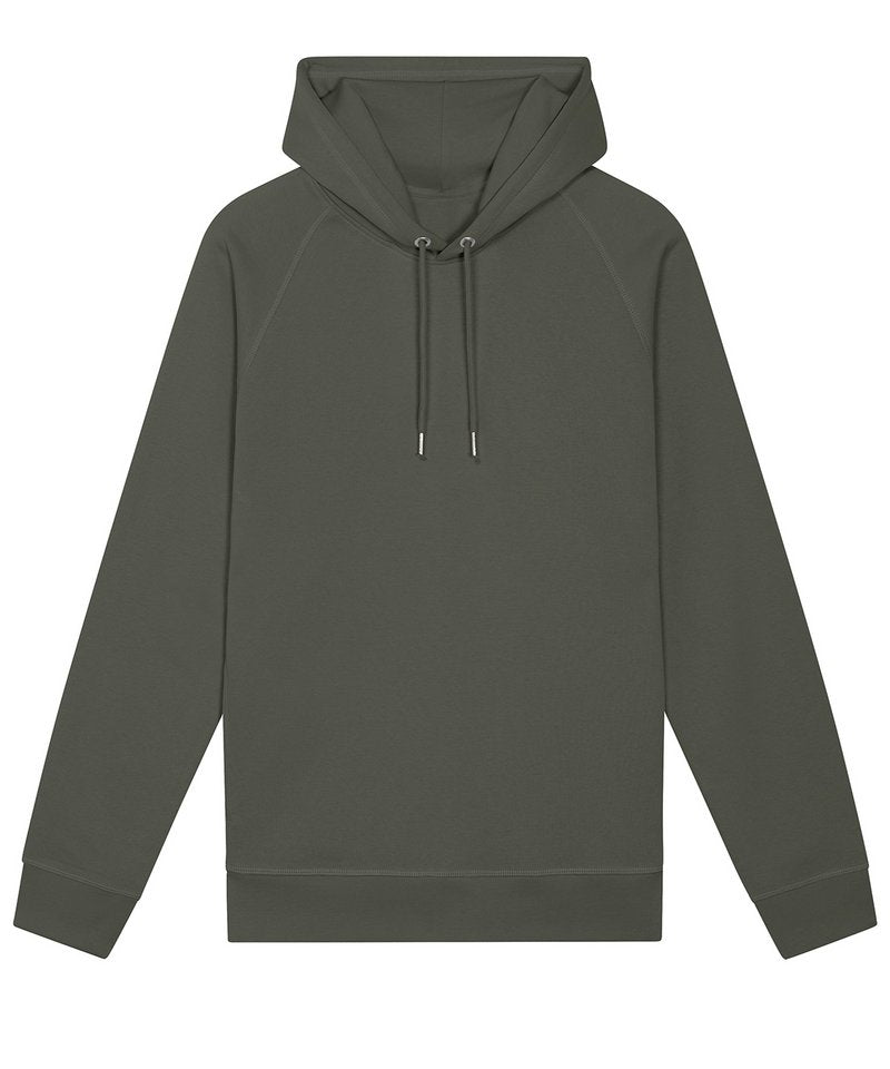 Sider Unisex Side Pocket Hoodie (Stsu824) in Khaki by StanleyStella — Custom branded clothing by Print Press, featuring premium embroidery produced in our specialist print lab in the UK.