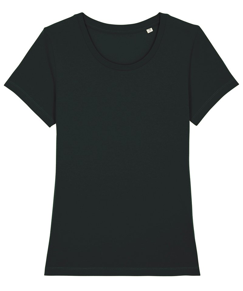 Women's Stella Expresser Iconic Fitted T-Shirt (Sttw032) - (4th Colours) in Black by StanleyStella — Custom branded clothing by Print Press, featuring premium embroidery produced in our specialist print lab in the UK.