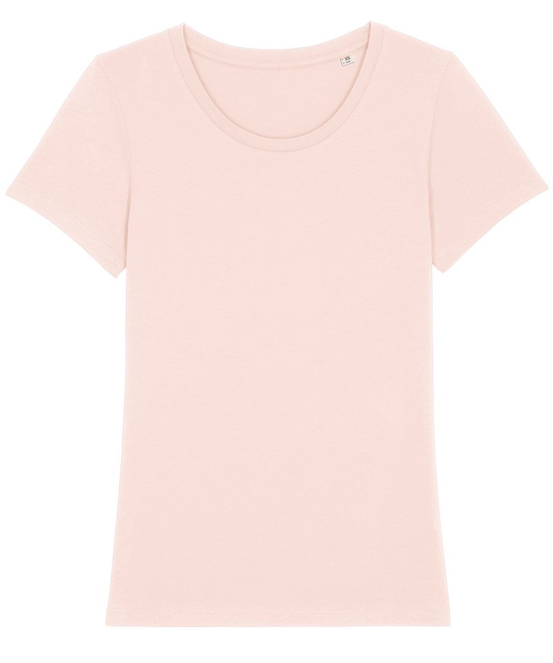 Women's Stella Expresser Iconic Fitted T-Shirt (Sttw032) - (4th Colours) in Candy Pink by StanleyStella — Custom branded clothing by Print Press, featuring premium embroidery produced in our specialist print lab in the UK.