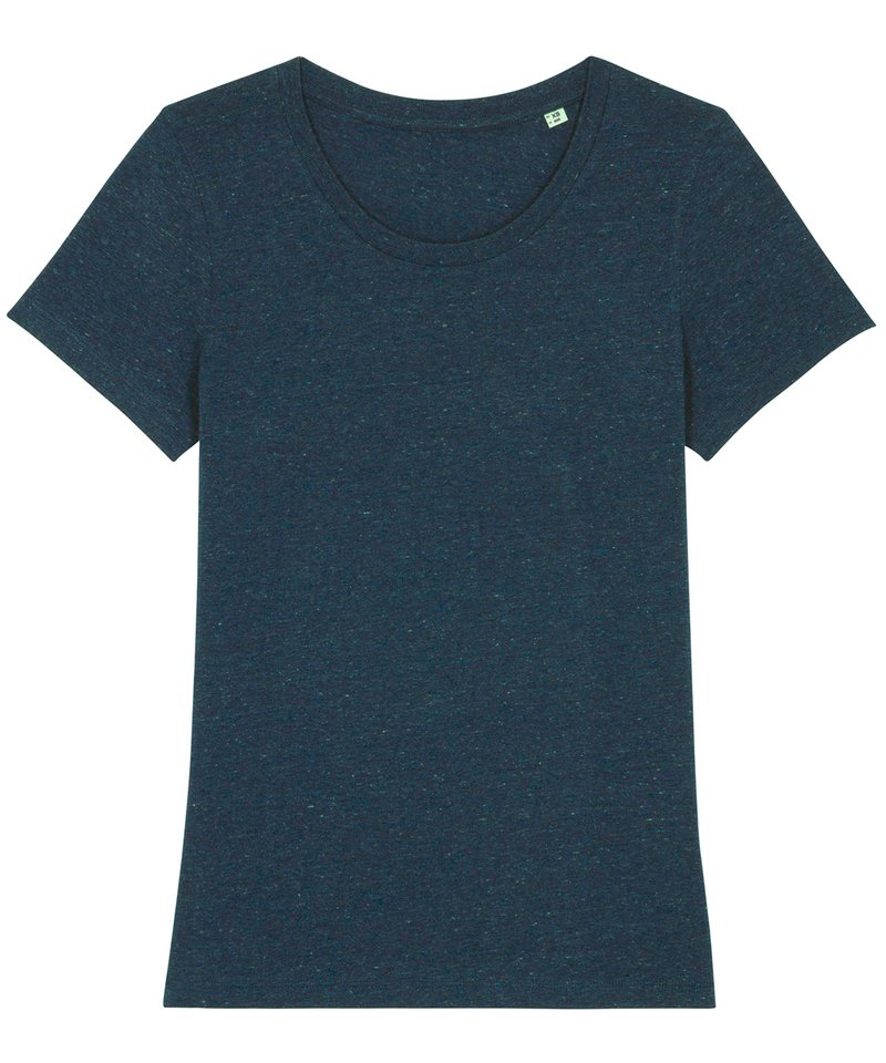 Women's Stella Expresser Iconic Fitted T-Shirt (Sttw032) - (3rd Colours) in Dark Heather Denim by StanleyStella — Custom branded clothing by Print Press, featuring premium embroidery produced in our specialist print lab in the UK.
