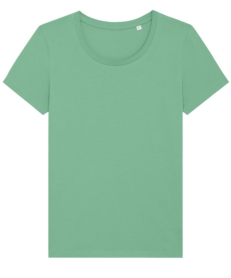 Women's Stella Expresser Iconic Fitted T-Shirt (Sttw032) - (3rd Colours) in Dusty Mint by StanleyStella — Custom branded clothing by Print Press, featuring premium embroidery produced in our specialist print lab in the UK.