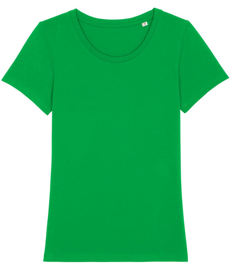 Women's Stella Expresser Iconic Fitted T-Shirt (Sttw032) - (3rd Colours) in Fresh Green by StanleyStella — Custom branded clothing by Print Press, featuring premium embroidery produced in our specialist print lab in the UK.