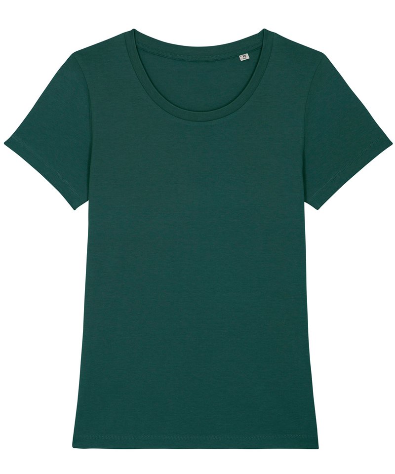 Women's Stella Expresser Iconic Fitted T-Shirt (Sttw032) - (3rd Colours) in Glazed Green by StanleyStella — Custom branded clothing by Print Press, featuring premium embroidery produced in our specialist print lab in the UK.